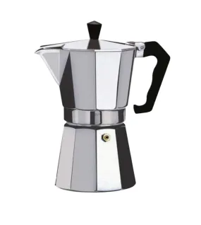 12 Cup Italian Espresso Stove Top Coffee Maker Continental Percolator Pot Jug Kitchen 600 ml 8984 (Parcel Rate)