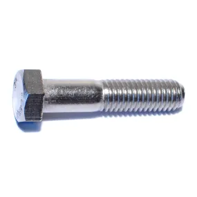 1/2"-13 x 2-1/4" 18-8 Stainless Steel Coarse Thread Hex Cap Screws (8 pcs.)