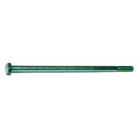 1/4"-20 x 6" Green Rinsed Zinc Grade 5 Hex Cap Screws (117 pcs.)