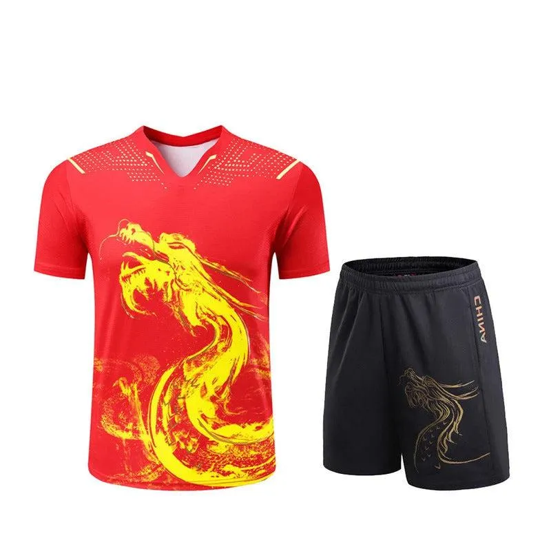 2023 Chinese Table Tennis Team Replica Shirt & Shorts