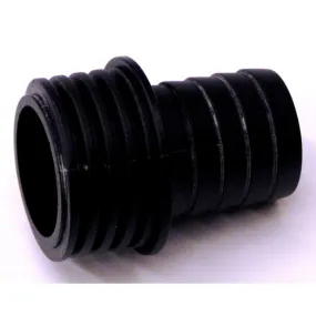 3M™ Vacuum Hose Fitting Adapter 28304, 1 in External Hose Thread x 1 in Friction Fitting Barb, 1 per case