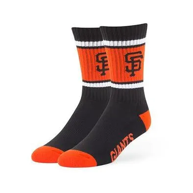 '47 BRAND SAN FRANCISCO GIANTS CUSHIONED SOCKS-BLACK/ORANGE