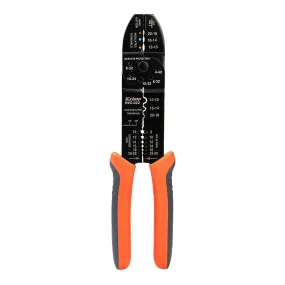 5-in-1 Multi-function Tool, Wire Stripper, Wire Cutter, Crimper for AWG22-10 Insulated and Non-insulated Terminals