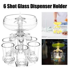 6 Shot Glass Dispenser