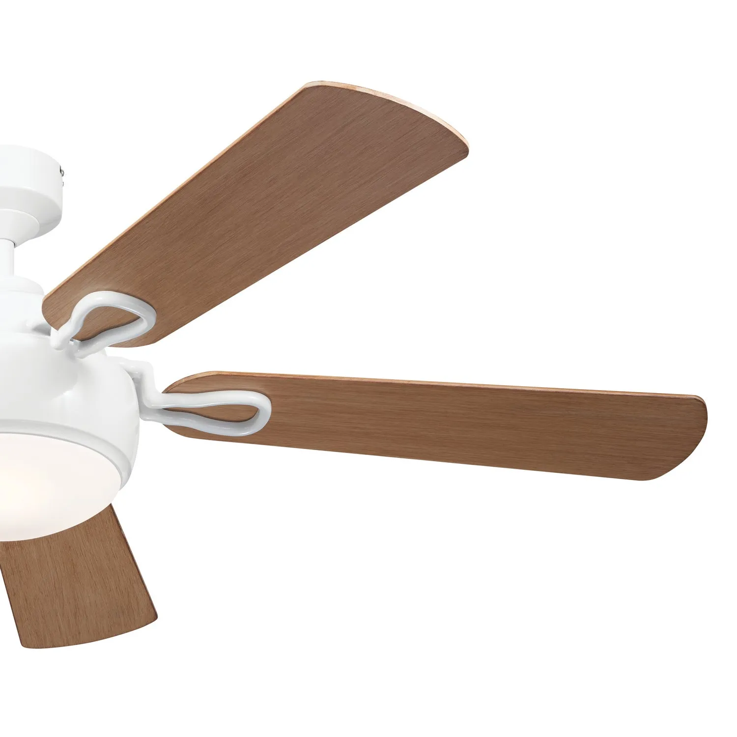 60"Ceiling Fan from the Humble Collection in White Finish by Kichler