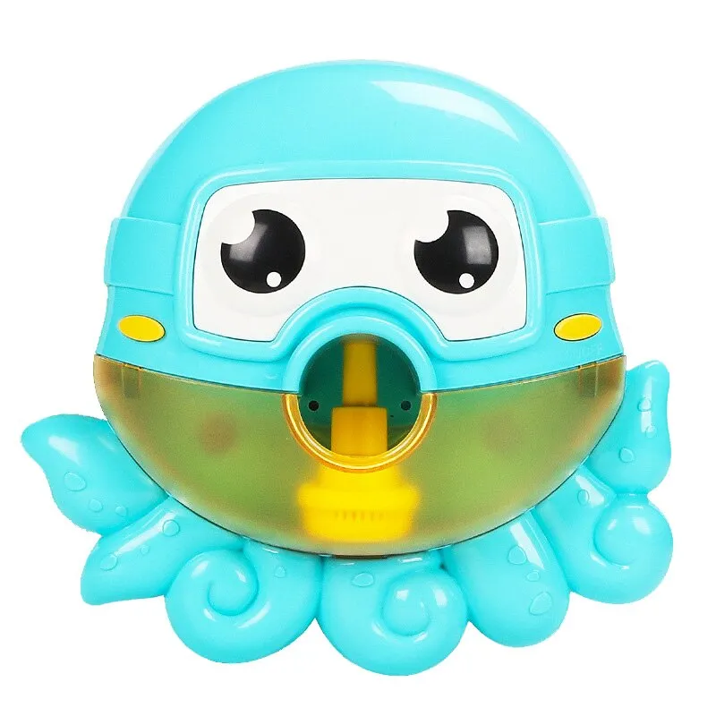 Apaffa's Fun Bubble Blower - Bathtub Toy Set for Kids with Crab, Bear, Duck