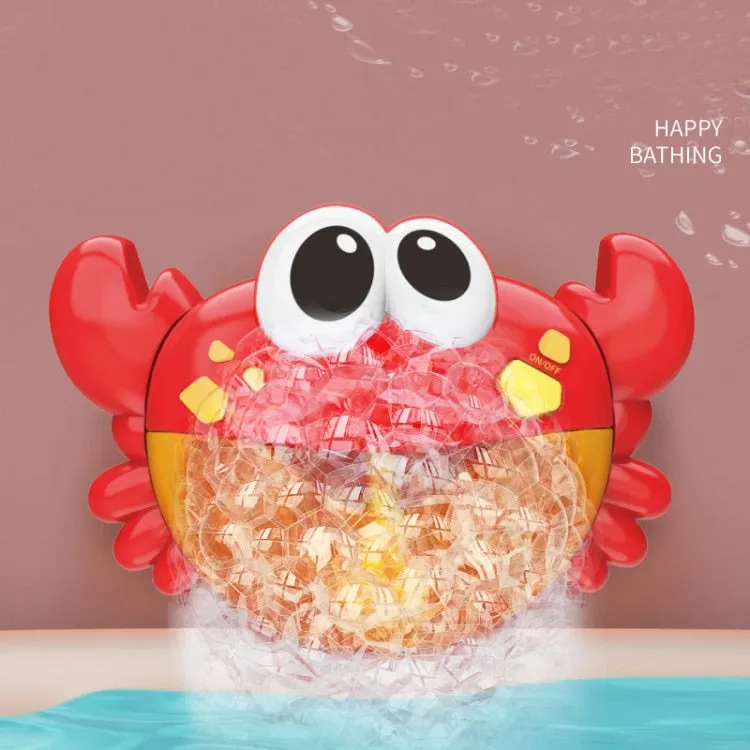 Apaffa's Fun Bubble Blower - Bathtub Toy Set for Kids with Crab, Bear, Duck