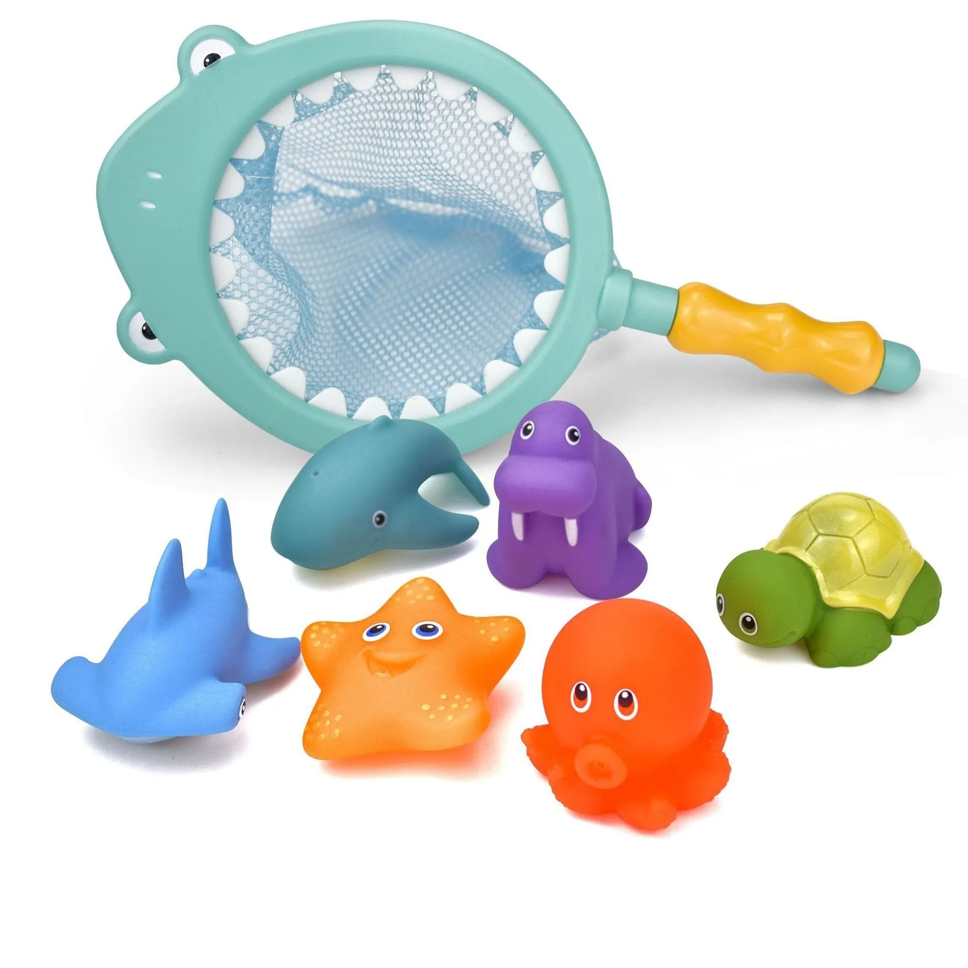 Apaffa's Fun Bubble Blower - Bathtub Toy Set for Kids with Crab, Bear, Duck