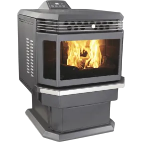 Ashley Hearth AP5660 Bay Front Pellet Stove 2,200 sq. ft. 45 lb Hopper 48,000 BTU Black New