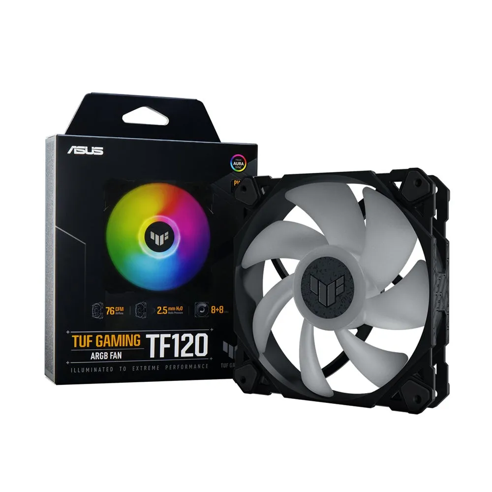 Asus Fan TUF TF120 ARGB Single Pack 120mm