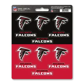 Atlanta Falcons 12 Count Mini Decal Sticker Pack