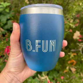 B FUN Curvy Coffee Cup - Lake