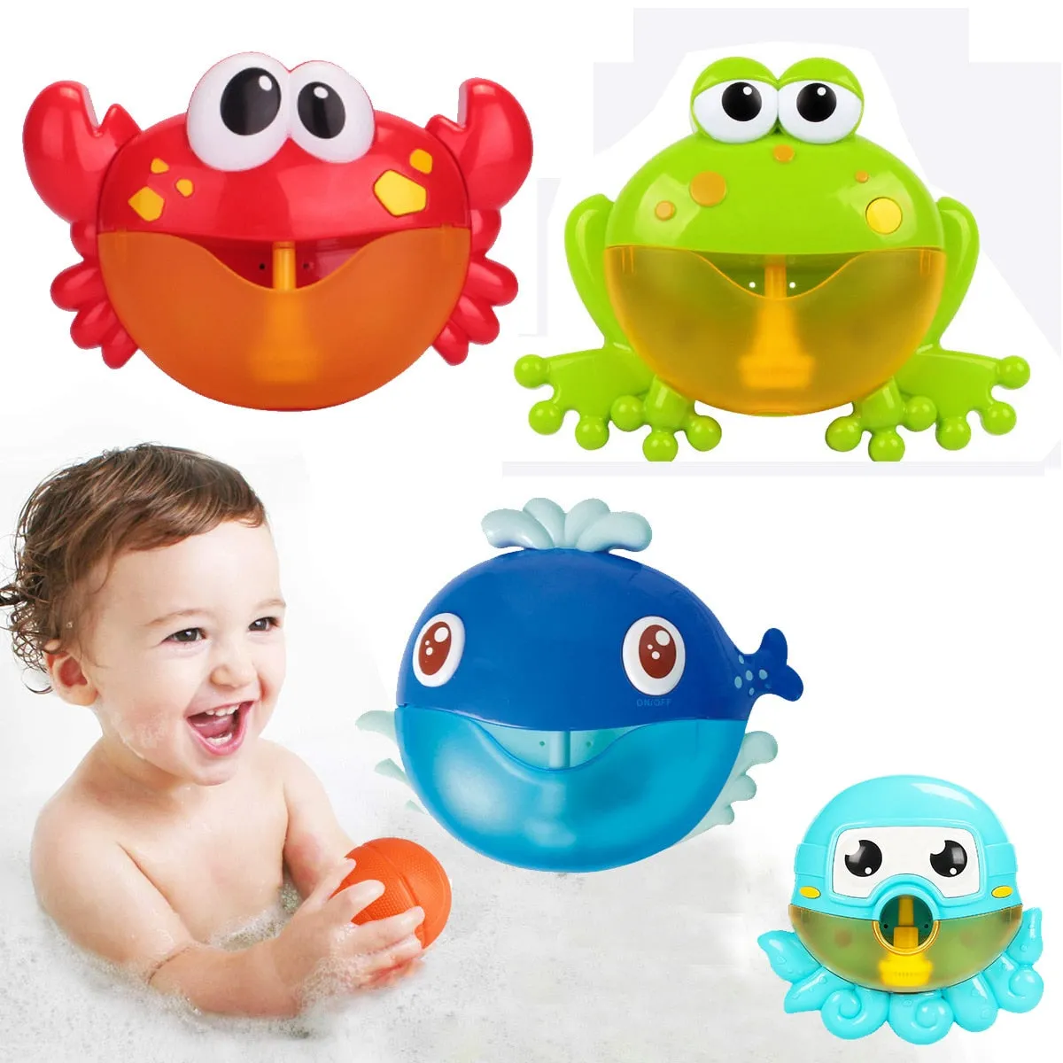 Baby Bubble Machine Bath Toys