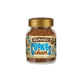 Beanies Instant Flavored Coffee Cookies & Cream 50g – Delicious & Convenient