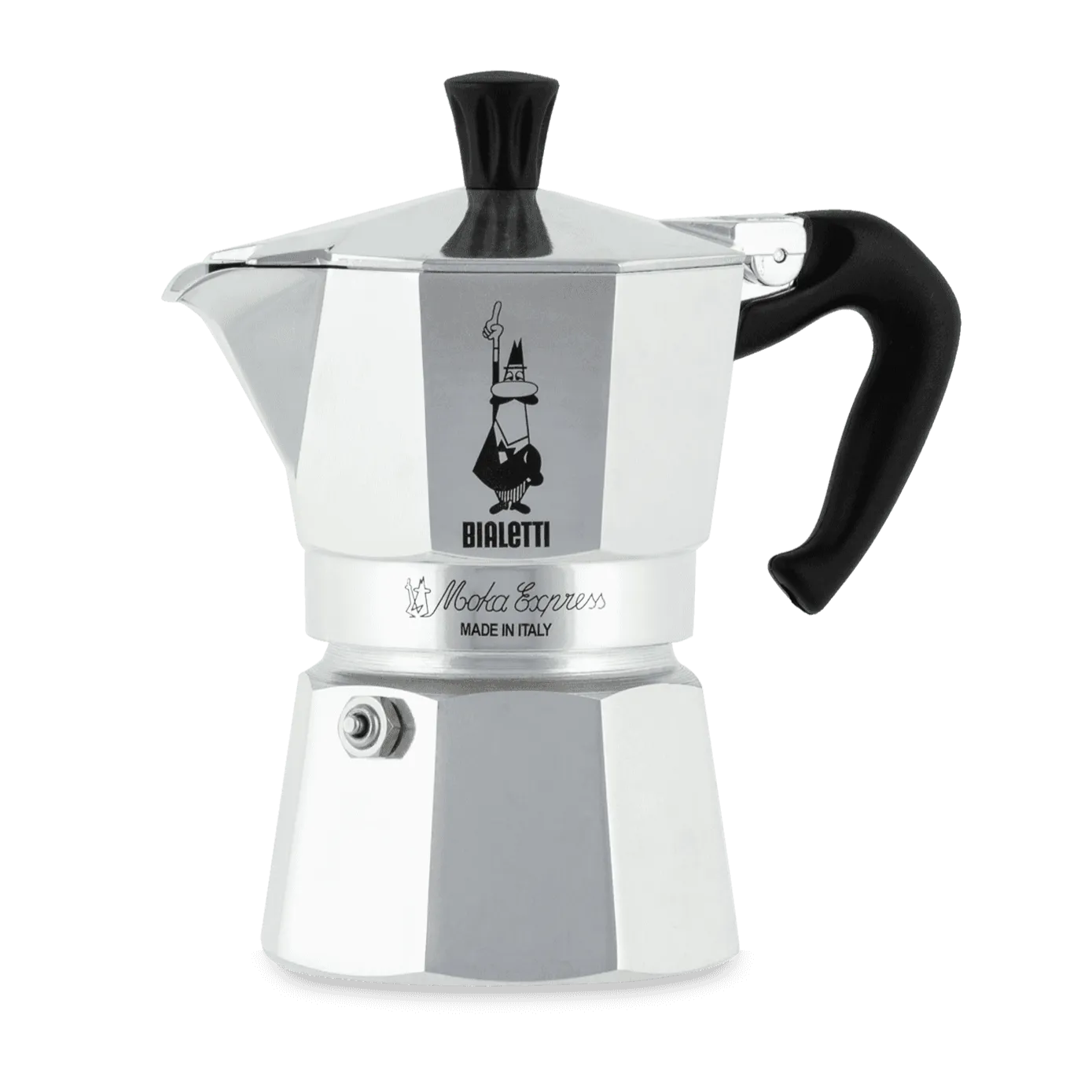 Bialetti - Moka Express Espresso Maker - Made in Italy (Available in 1, 3, 6, 9, 12 and 18 Cup)