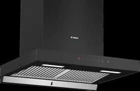 Bosch DWBA68H60I Serie | 4 wall-mounted cooker hood 60 cm flat black