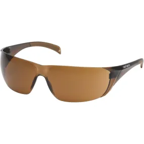 Carhartt Billings Bronze Temple Safety Glasses with Bronze Lenses