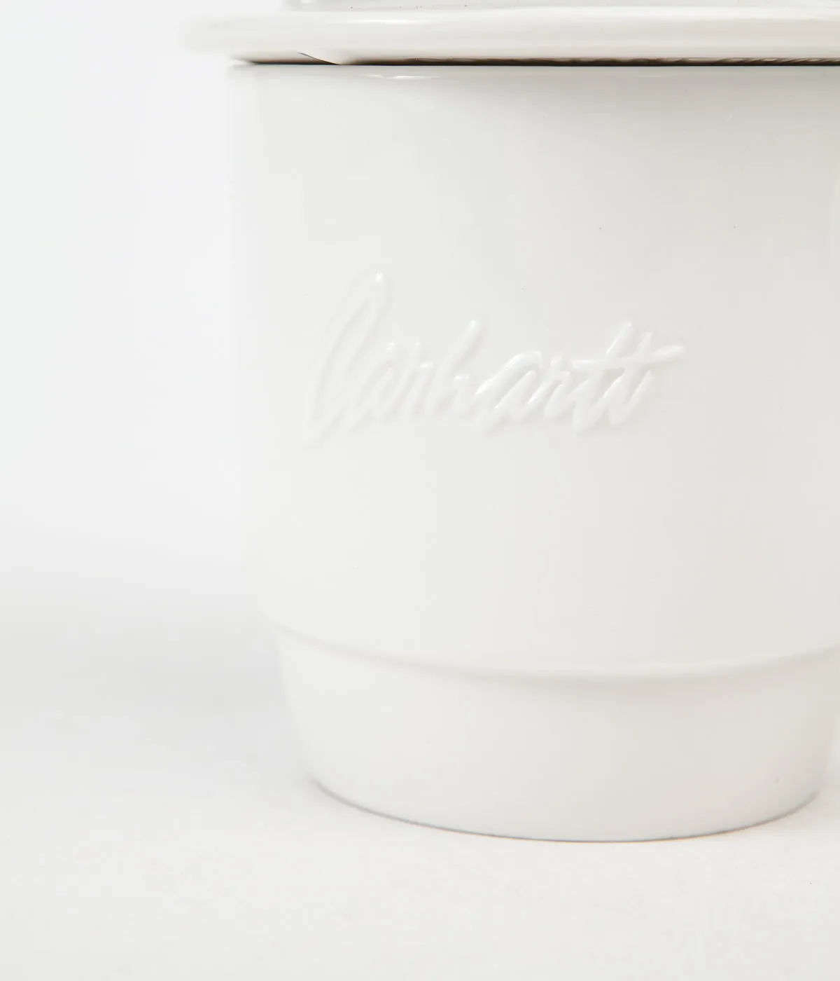 Carhartt Coffee Dripper Set - Porcelain White