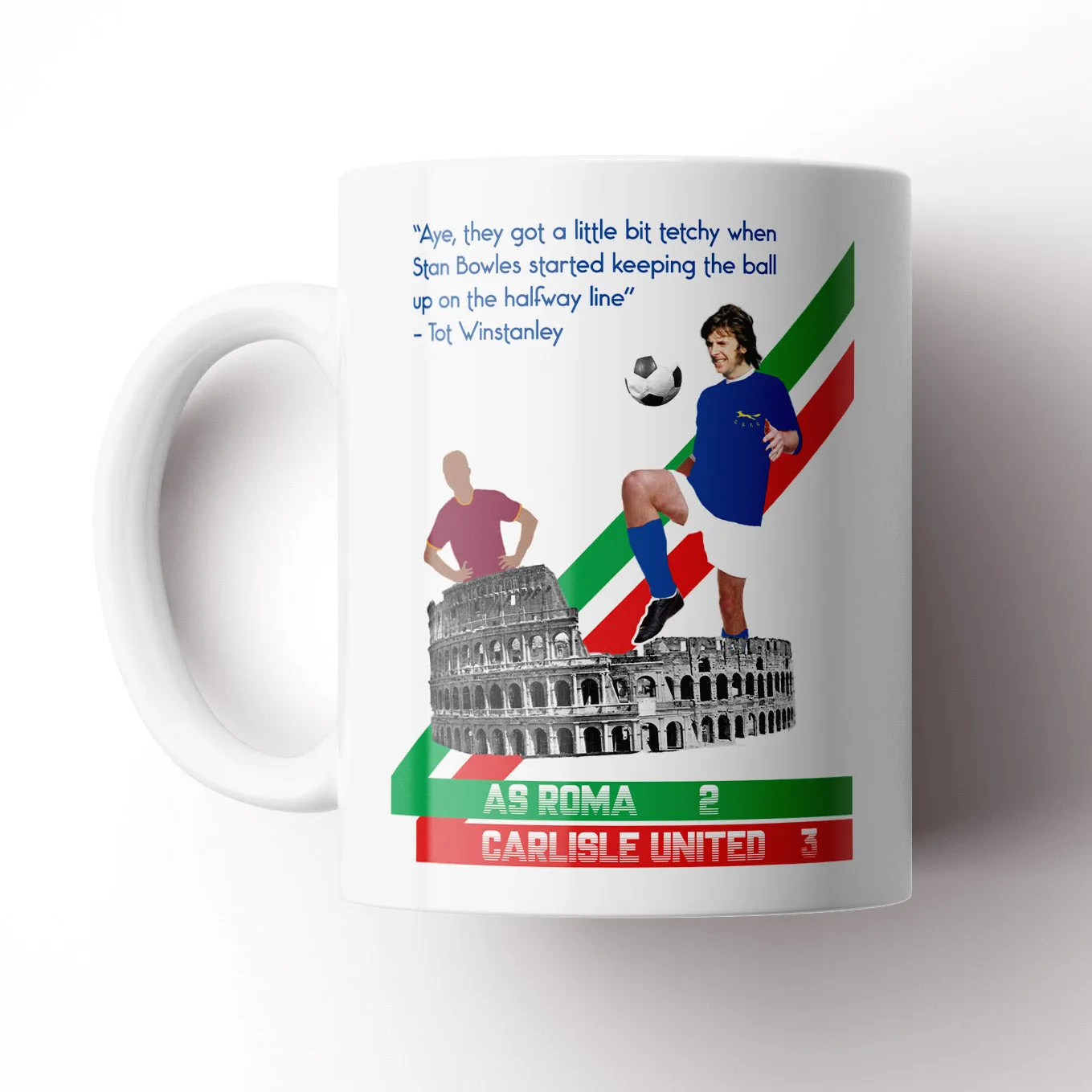 Carlisle United Anglo Italian Cup Mug