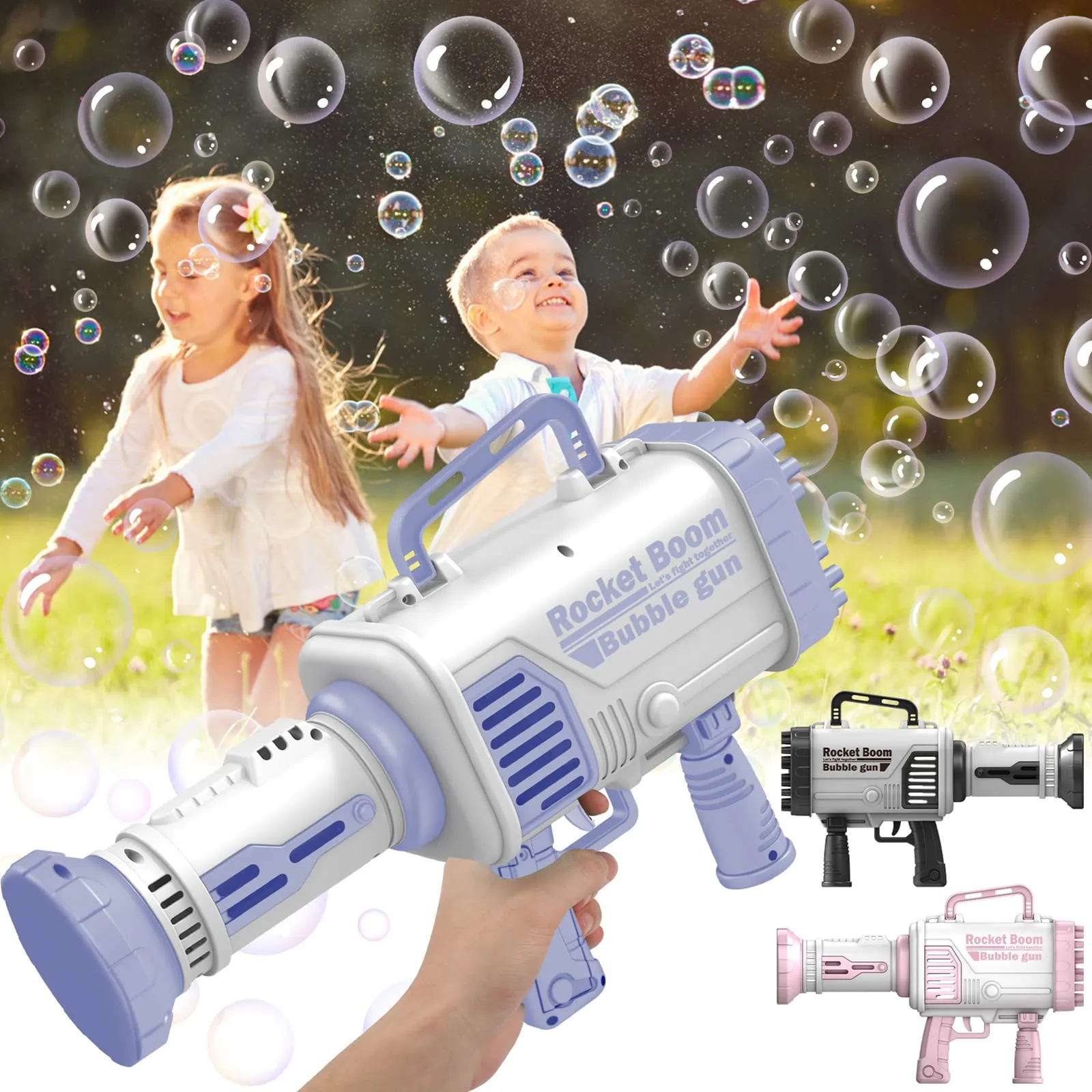 Chargeable Bubble gun