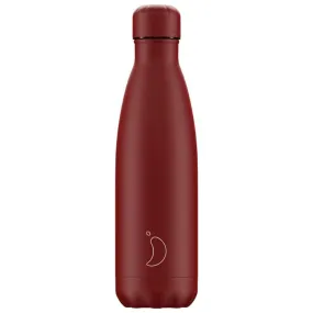 Chilly's Bottle Matte All Red 500ml