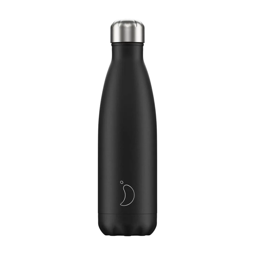 Chilly's Bottle Matte Black 500ml