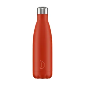 Chilly's Bottle Matte Red 500ml