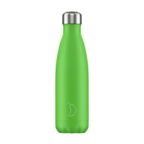 Chilly's Bottle Neon Green 500ml