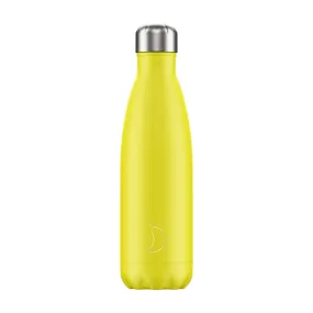 Chilly's Bottle Neon Yellow 500ml