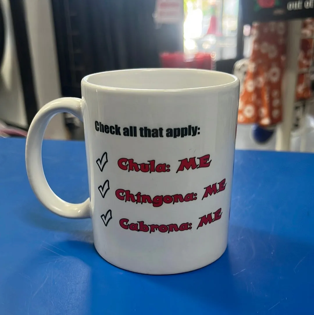 Chula Chingona Cabrona Coffee Mug