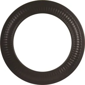 Collar Stove Pipe 24ga 6in Blk