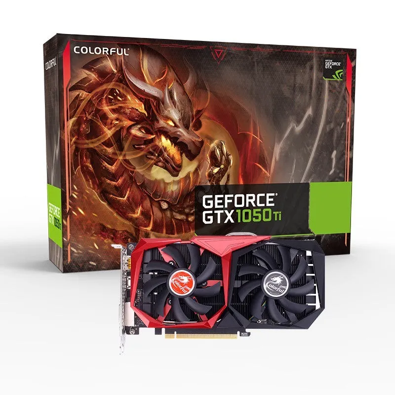 Colorful GTX 1050TI 4GB DDR5 4G V  GEFORCE® GTX 1050 TI 4G-V