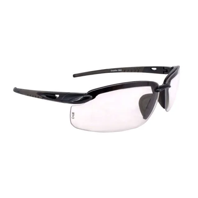 Crossfire ES5 Clear Lens Bifocal Safety Glasses, Ultra Light Premium Safety Eyewear