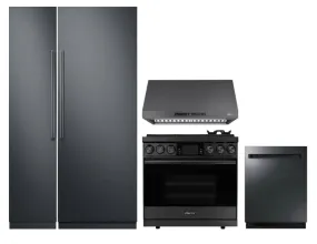 DacorDAREFRRADWRH121
5 Piece Kitchen Appliances Package with Column Refrigerator, Dual Fuel Range and Dishwasher in Panel Ready