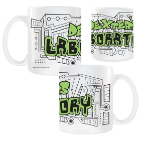 Dexter's Laboratory Circuits White Mug