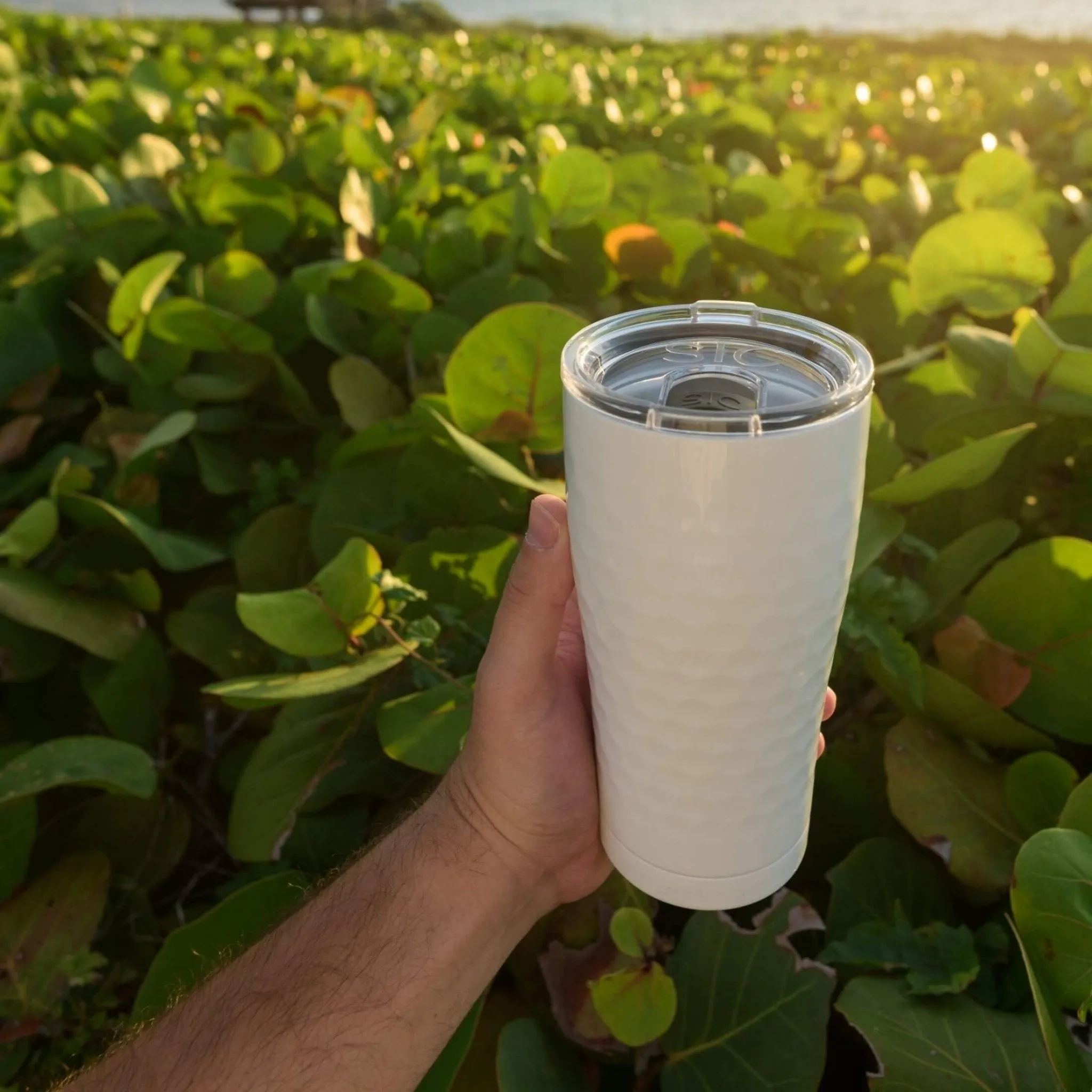 Dimpled Golf 20 oz. Tumbler