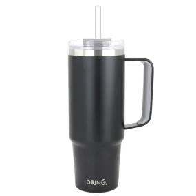 DRINCO® 30oz BugSur Tumbler with Handle - Black