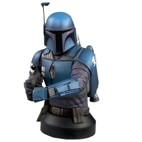 DST Showcase Star Wars Mandalorian Death Watch 1/6 Scale Mini-Bust PREVIEWS Exclusive