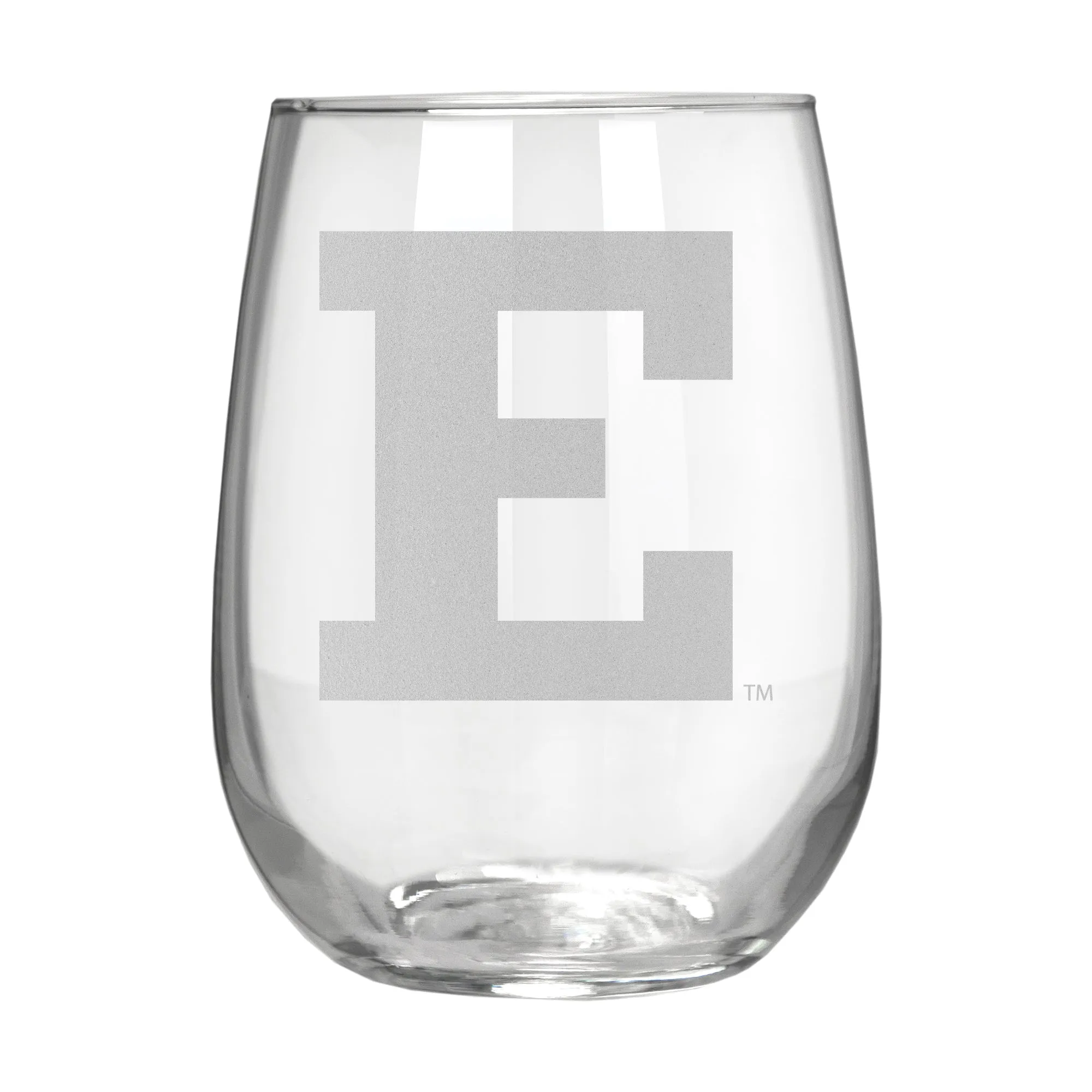 Eastern Michigan Eagles 17 oz. Stemless Wine Glass