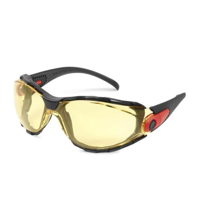 Elvex Go Specs Safety Glasses/Goggles with Anti-Fog Lens and Foam Liner ANSI Z87.1