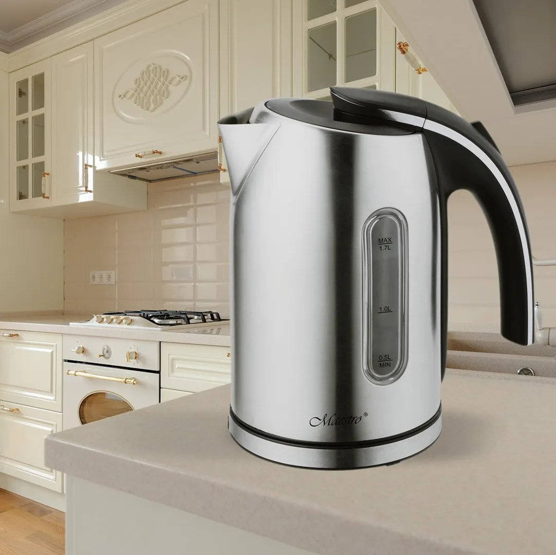 Feel-Maestro Mr059 Electric Kettle 1.7 L Stainless Steel 2000 W