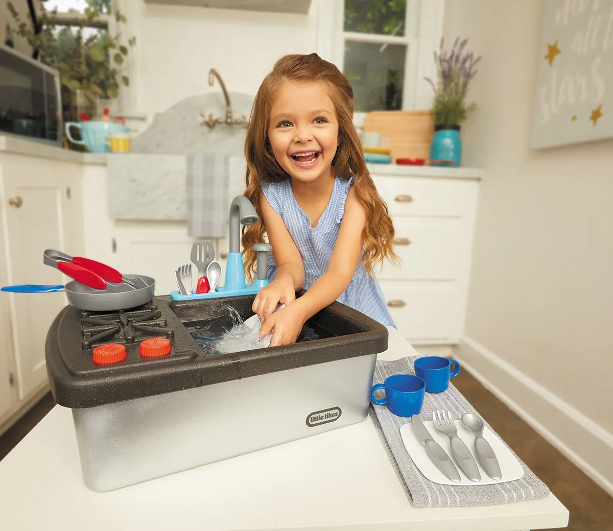 First Sink & Stove