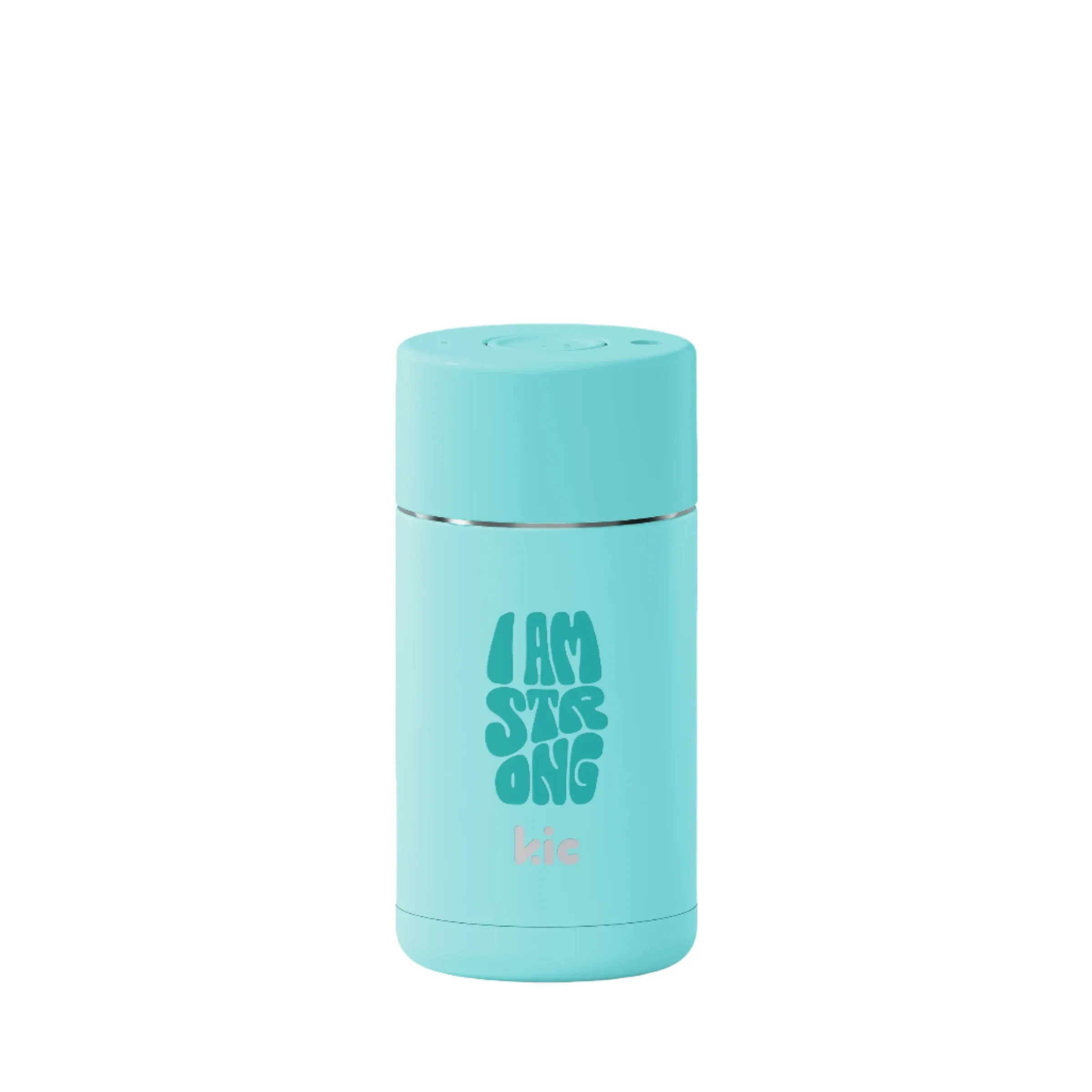 Frank Green KIC Aqua Blue Ceramic Reusable Cup 12oz - Strong