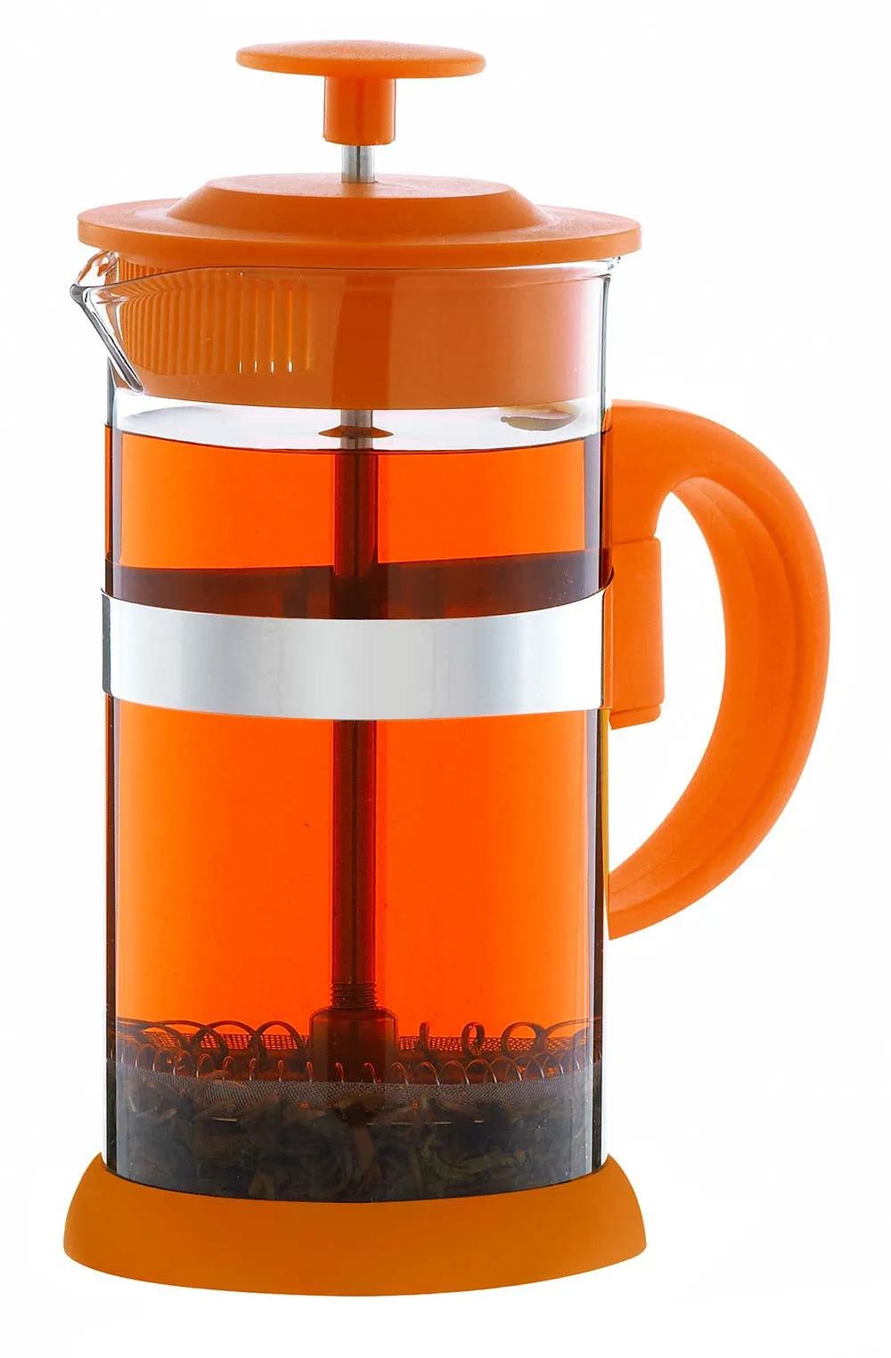 French Press: GROSCHE Zurich - Orange,  available in 2 sizes, 8 cup and 3 cup