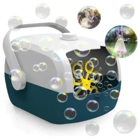 Fun-Filled Portable Electric Bubble Machine for Kids - Two Speeds!