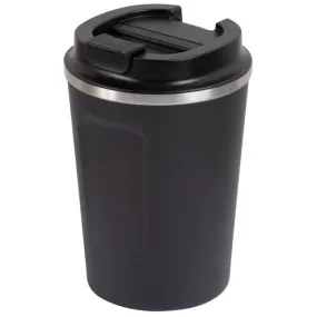 Go Green Reusable Coffee Cup Stainless Steel Double Wall 380ml Slate