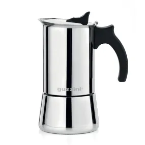 Guzzini Giulietta Stainless Steel 180ml Moka Espresso Coffee Maker