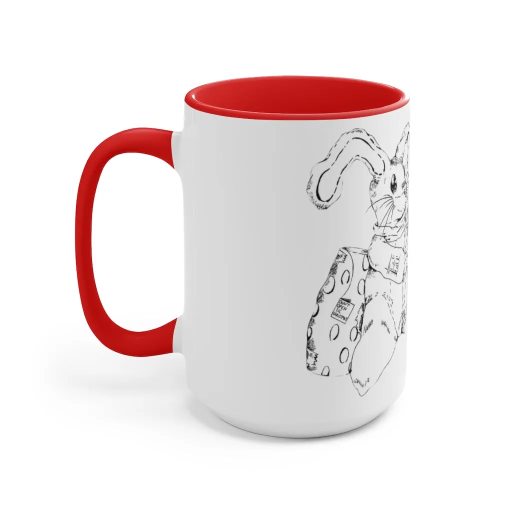 Happy Holidays Accent Mug