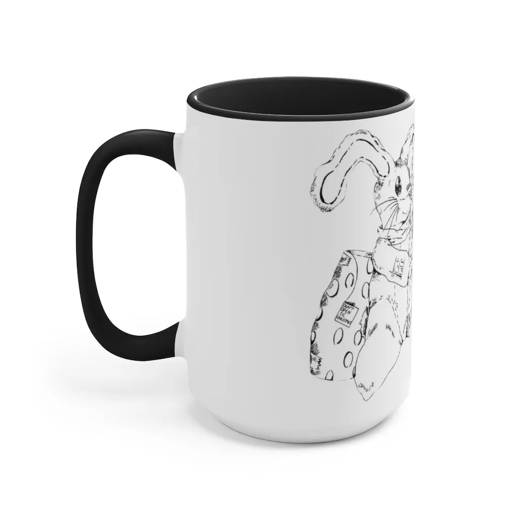 Happy Holidays Accent Mug