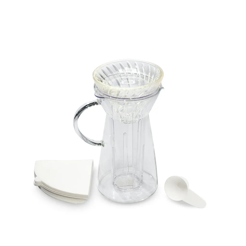 Hario V60 Hot & Iced Glass Coffee Maker - 700ml